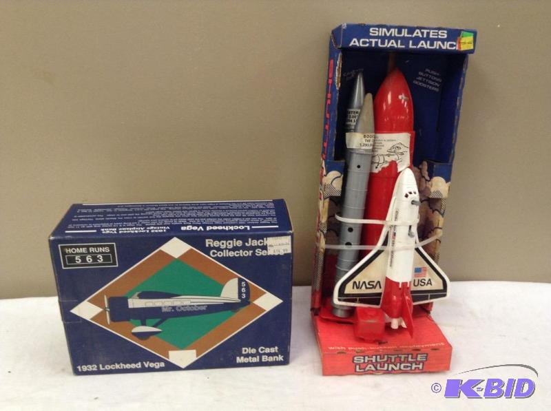 lot 89 image: Shuttle Launch & Plane Bank