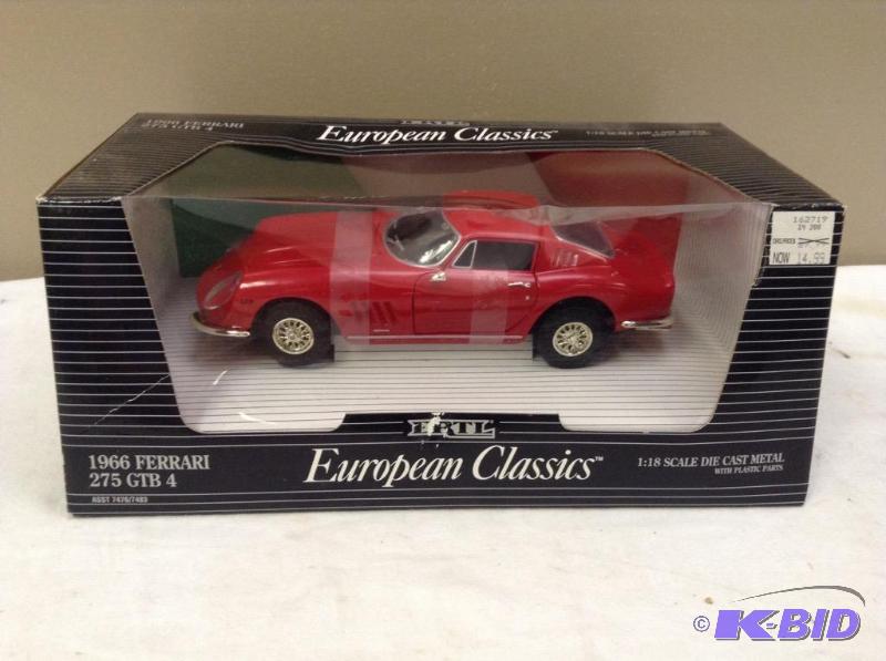 lot 91 image: Ertl 118 Scale Die Cast 1966 Ferrari