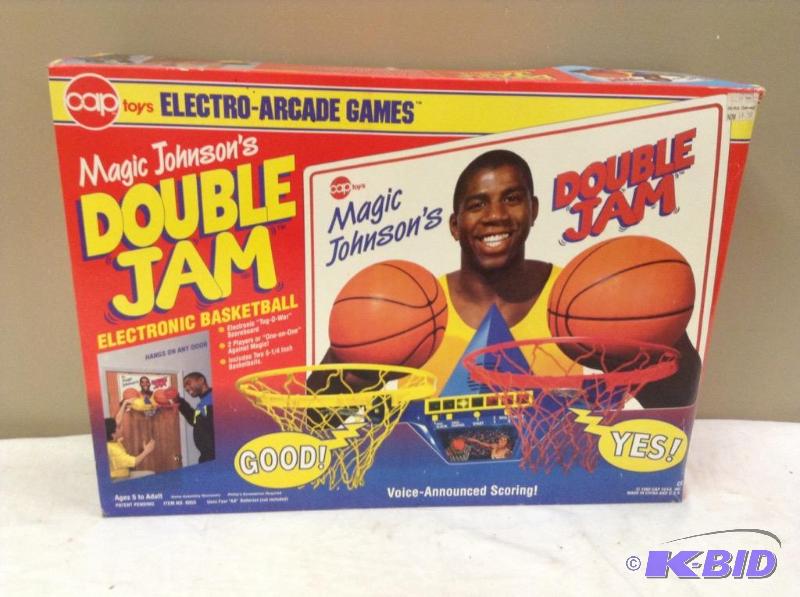 lot 95 image: Magic Johnsons Double Jam Basketball Game