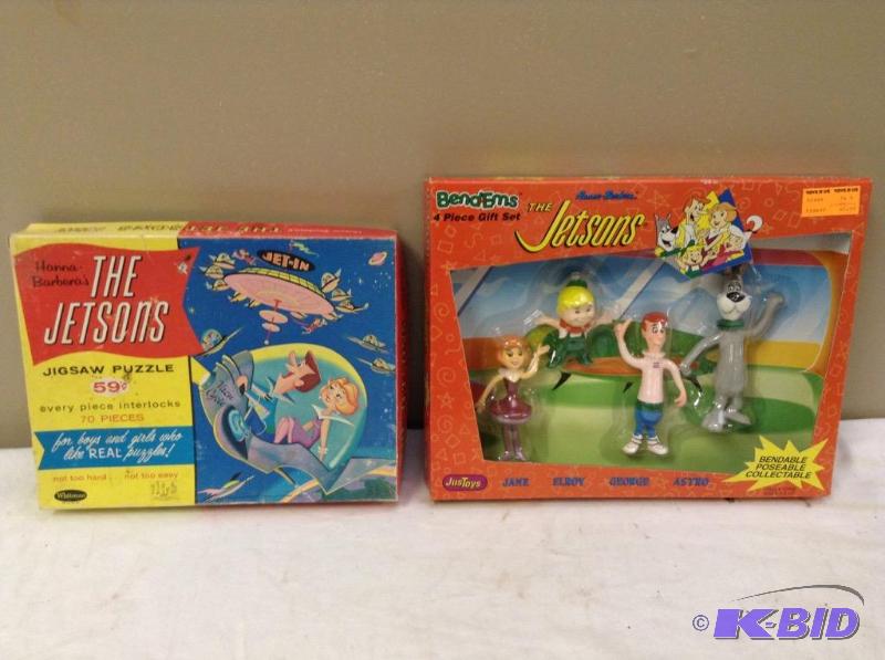 lot 97 image: Jetsons Figures & Puzzle