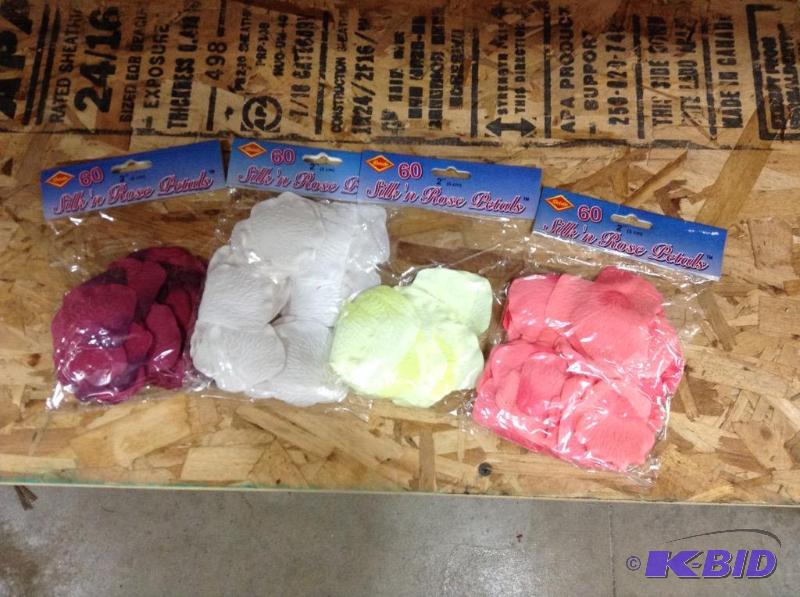 lot 115 image: Fabric Rose Petals