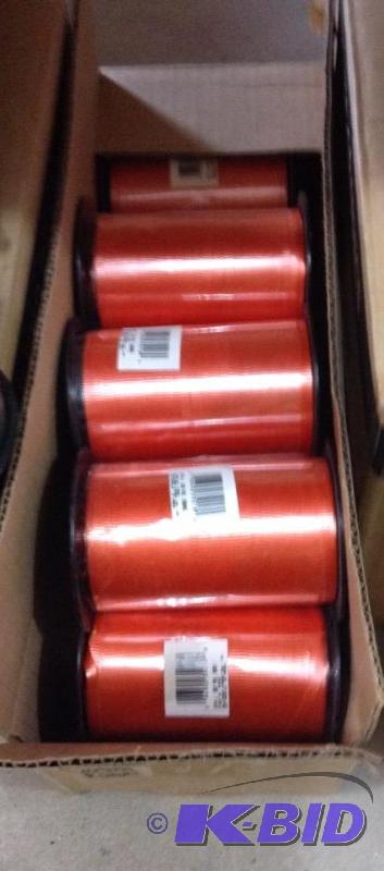 lot 121 image: Orange Curling Ribbon