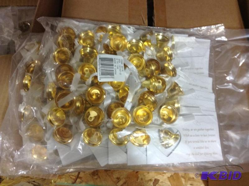 lot 126 image: Mini Golden Bell on Cards