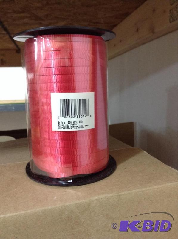 lot 131 image: Red Curling Ribbon