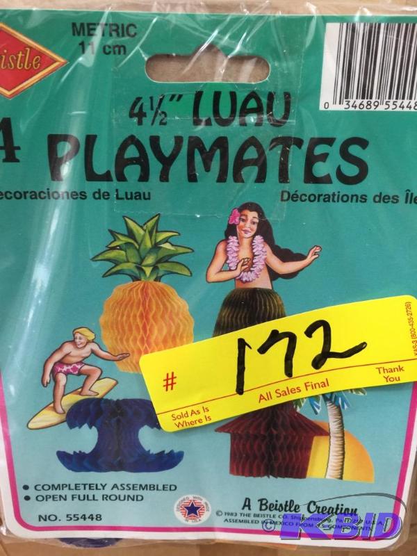 lot 172 image: Tissue Luau Playmates