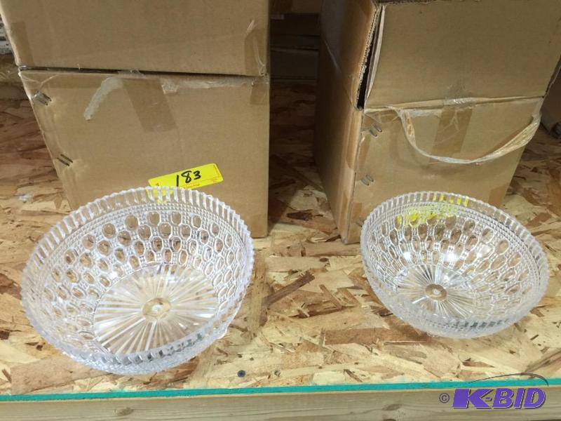lot 183 image: Plastic Crystal Bowls