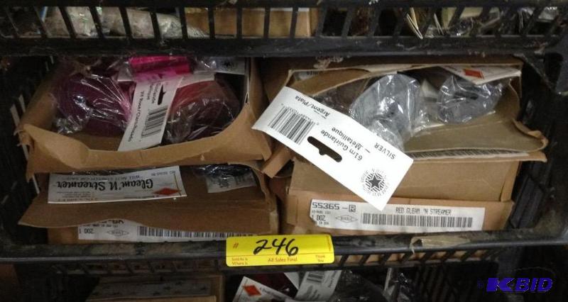 lot 246 image: Sophisticrepe and Metallic Streamers