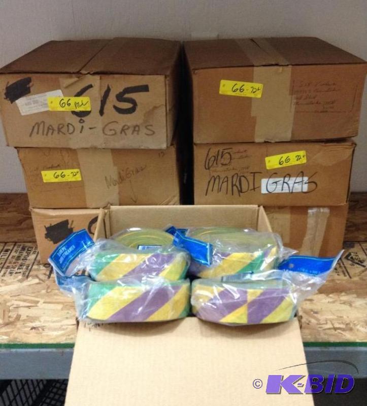 lot 66 image: Mardi Gras Crepe Paper