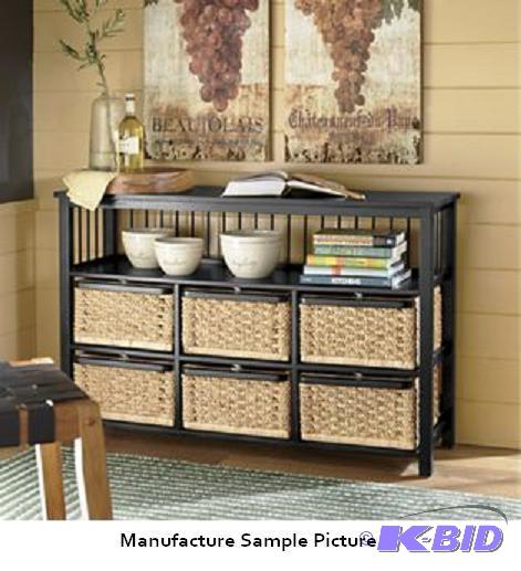 Barrington Sideboard -&nbspAn open shelf and...