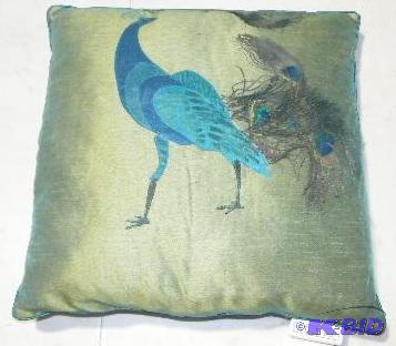 Peacock Throw Pillow -&nbspAs eye-catching a...