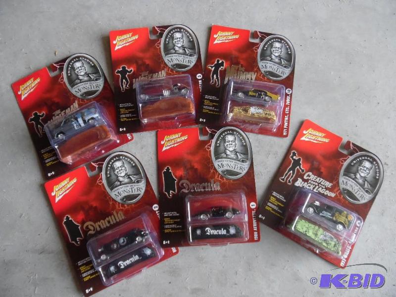 Johnny Lightning monster cars & trucks