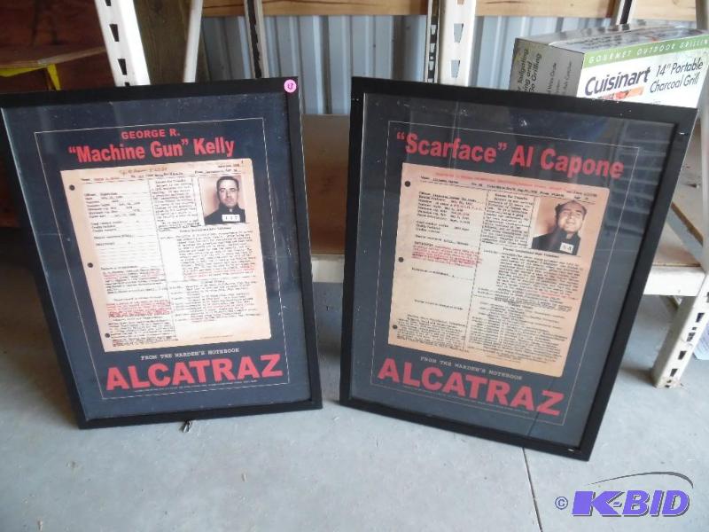 pictures of Al Capone & Machine Gun Kelly