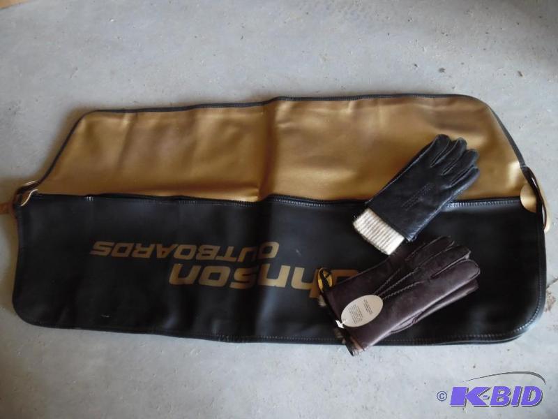 Gloves & clothes bag