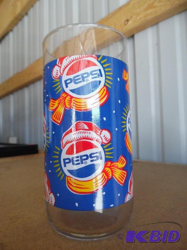 Christmas Pepsi glasses
