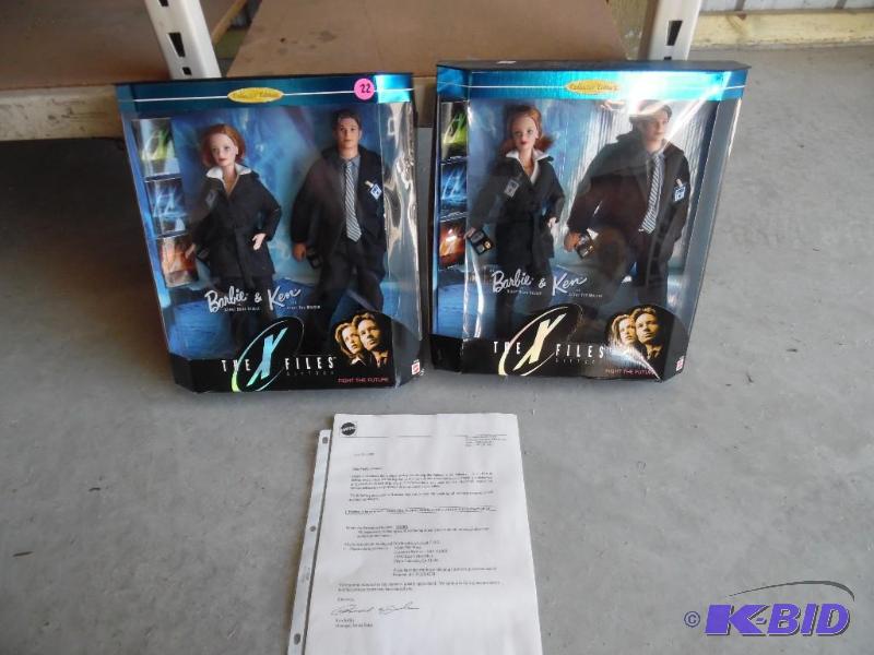 Ken & Barbie X-File Sets