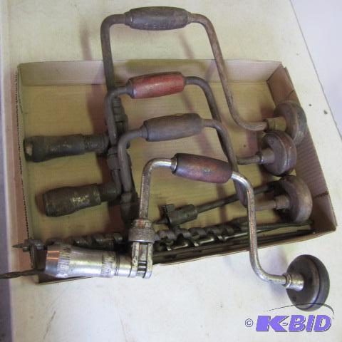 lot 103 image: Shoulder Drill Braces, Bits