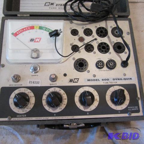lot 183 image: B&K Tube Tester