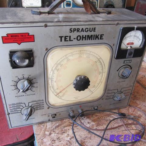 lot 191 image: Resistor Condenser Analyzer