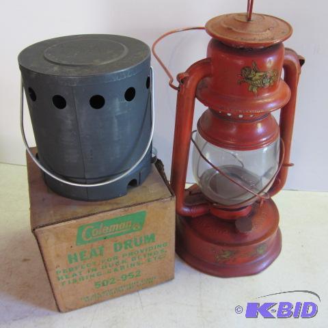 lot 195 image: Coleman Heat Drum, Lantern