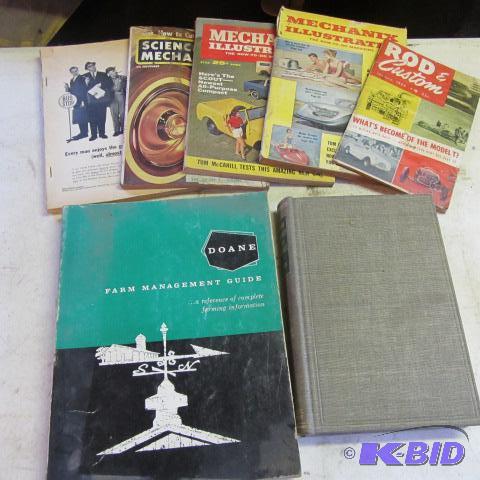 lot 212 image: 1950-1960 Auto & Farm Magazines