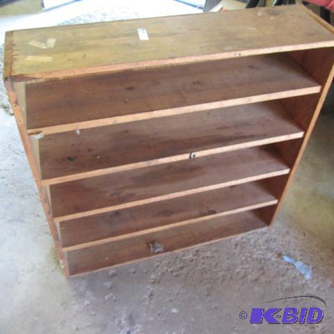 lot 220 image: Wooden Shelf