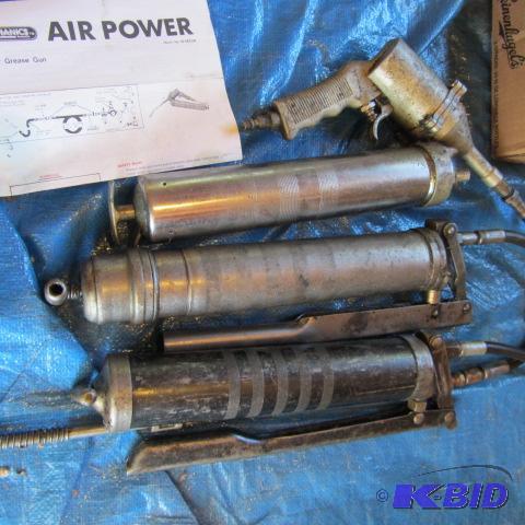 lot 50 image: Grease Guns