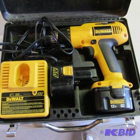 lot 98 image: DeWalt Cordless Drill