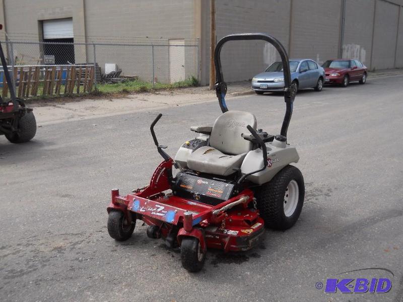lot 1 image: Exmark Lazer Z HP Zero Turn Riding Lawn Mower. Starts, Runs and Drives. NO RESERVE