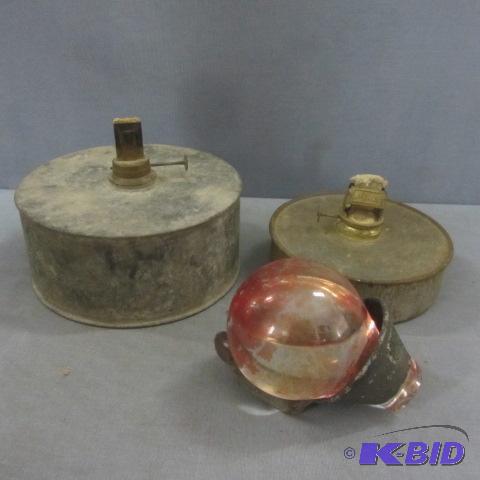 lot 163 image: Oil Pots