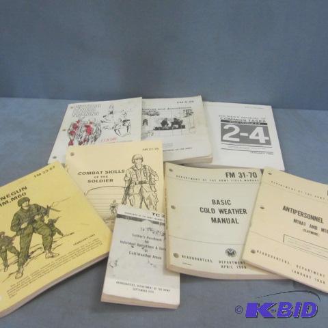 lot 178 image: Field Manuals Dept Of Army