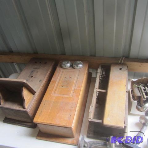 lot 204 image: Vintage Telephone Boxes