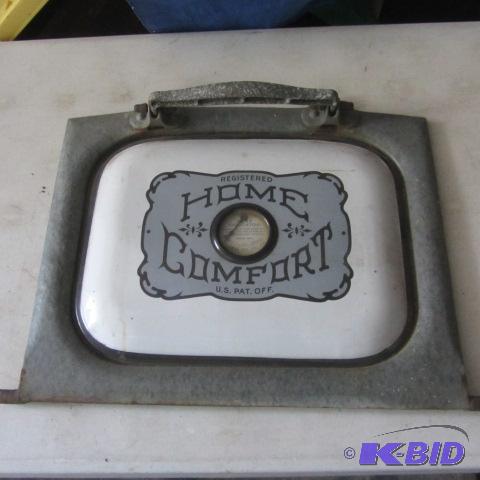 lot 207 image: Cast Iron Stove Oven Door