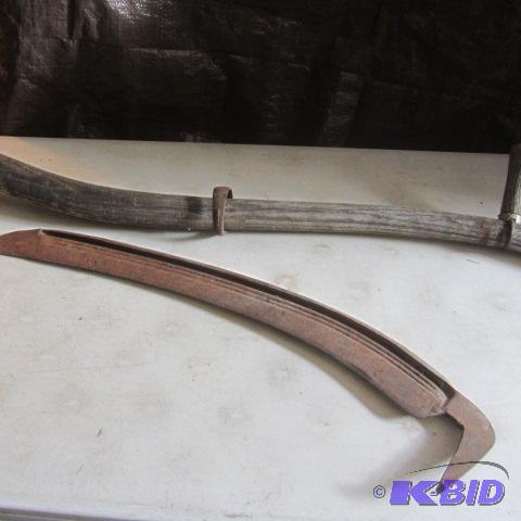 lot 222 image: Hand Scythe