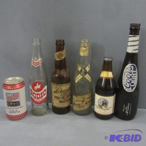 lot 39 image: Vintage Pop,  Beer Cans, Bottles