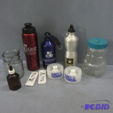 lot 50 image: Bear Bank, Water Bottles