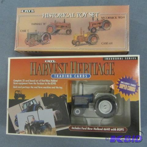 lot 54 image: ERTL Tractor Set