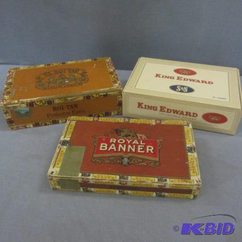 lot 98 image: Cigar Boxes