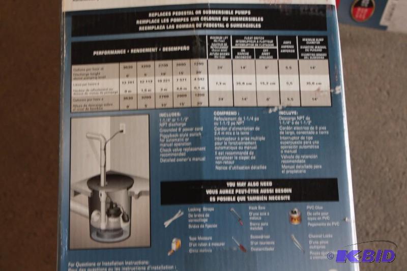 Sump pump
