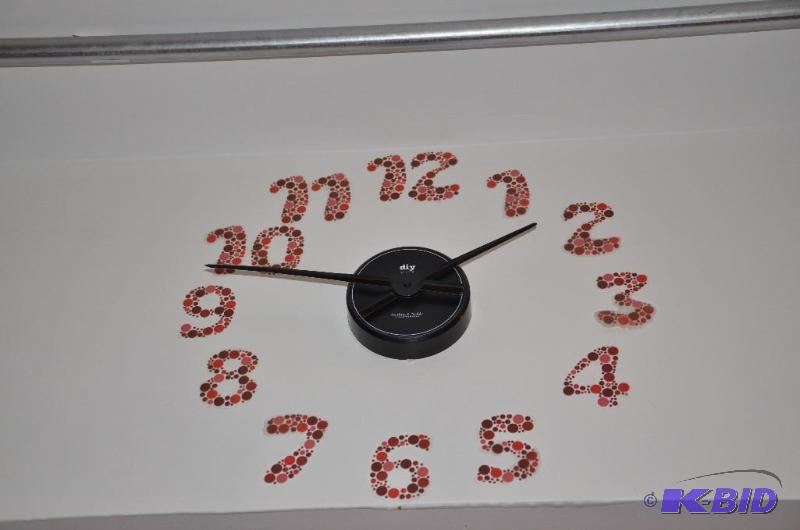 lot 30 image: Wall clock - numbers not included...