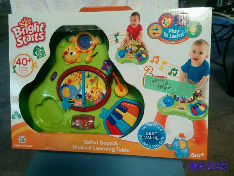 lot 23 image: Bright Starts Learning Table