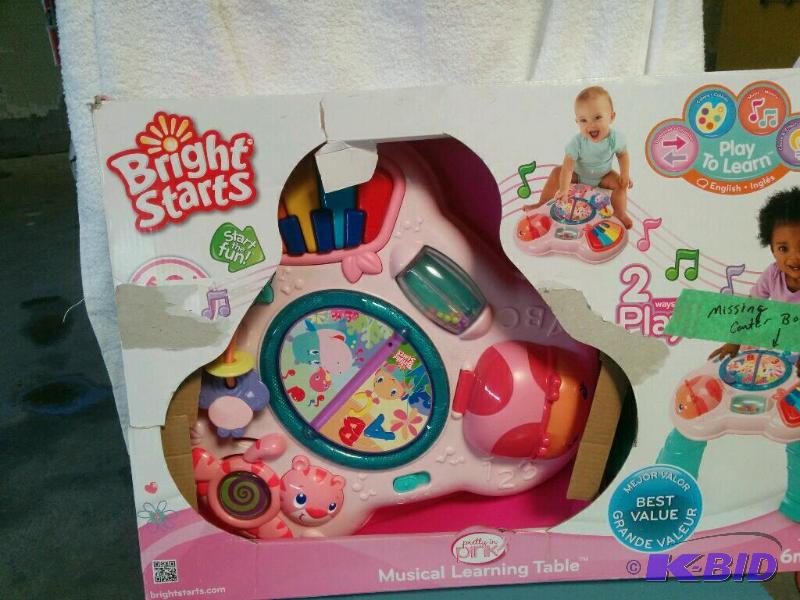 lot 24 image: Bright Starts Learning Table