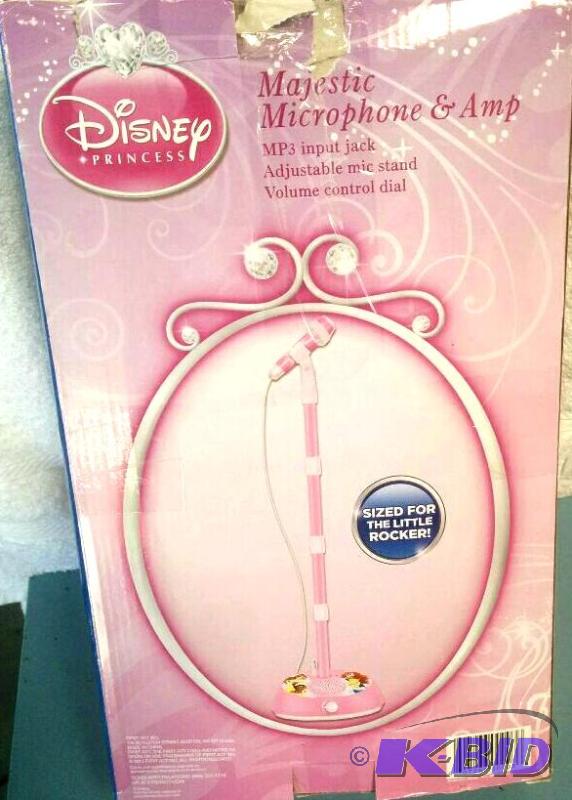 lot 30 image: Disney Princess microphone and amp