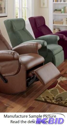 lot 29 image: Green Massaging Recliner - Missing the remote...