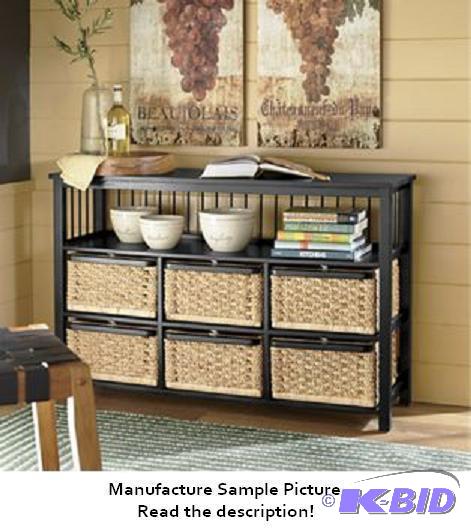 lot 35 image: Barrington Sideboard - An open shelf and gene...
