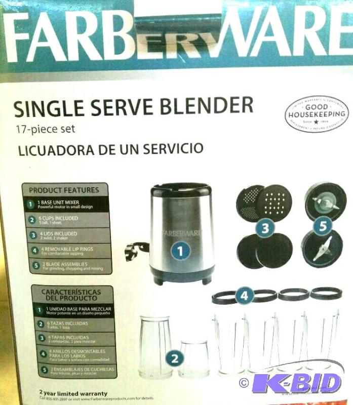 lot 23 image: Farberware Single Serve Blender