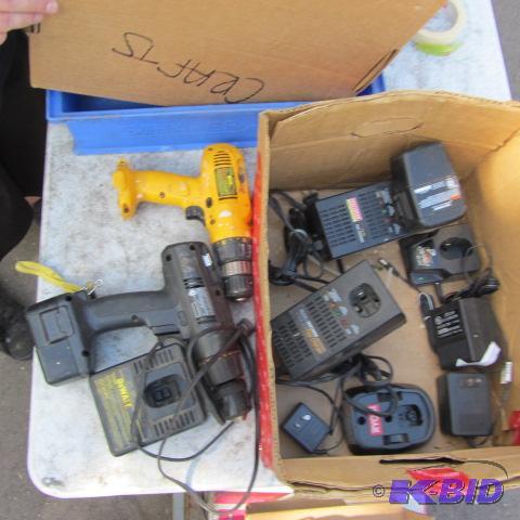 lot 121 image: Cordless Drills