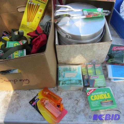 lot 124 image: Camping Gear
