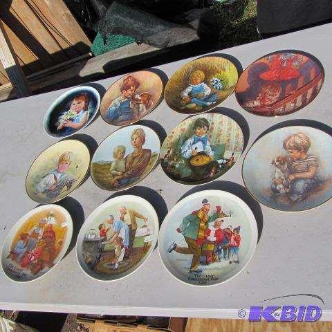 lot 143 image: Collector Plates, Rockwell