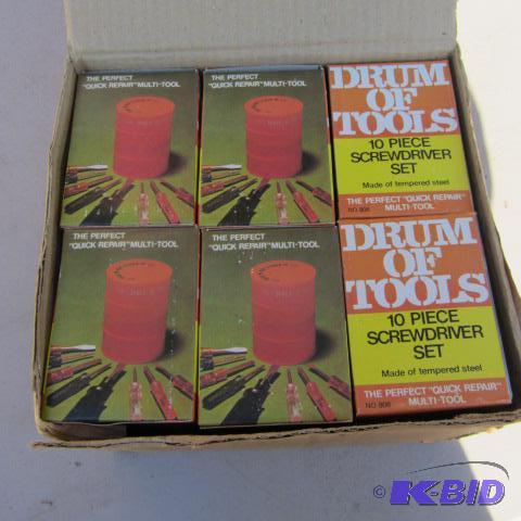 lot 146 image: Drum of Tools Sets