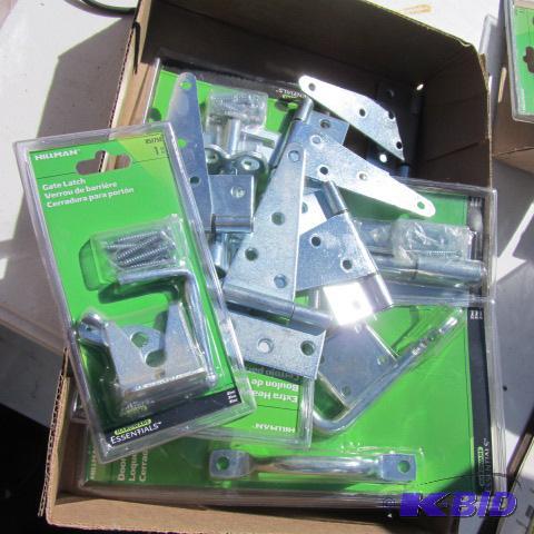 lot 15 image: Bolts, Hinges, Latches